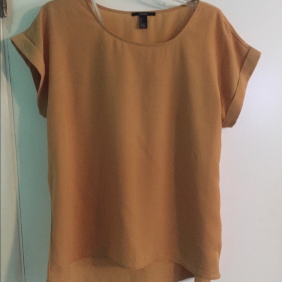 Forever 21 Tops - Mustard Yellow Shirt from Forever 21